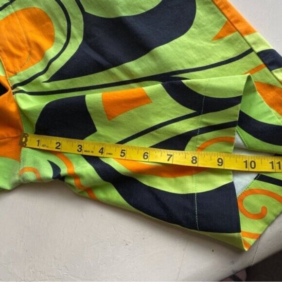 Loudmouth Shorts Mens 30 Mutlcolor Psychedelic Groovy Golf Cotton Blend Pocket - Picture 14 of 16